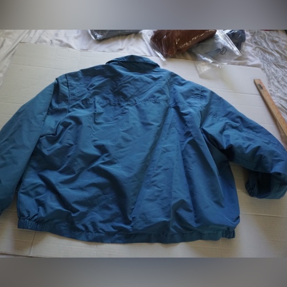 TOTES Men’s Microfiber Teal zipper Jacket - Picture 8 of 11